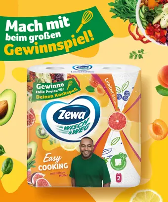 Easy Cooking mit Zewa: Gewinne tolle Preise im Wert von 10.000€!