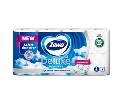 Hârtia igienică Zewa Deluxe: Acum mai fină ca niciodată