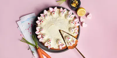 Easter bunny cake