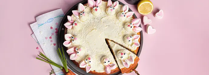 Easter bunny cake