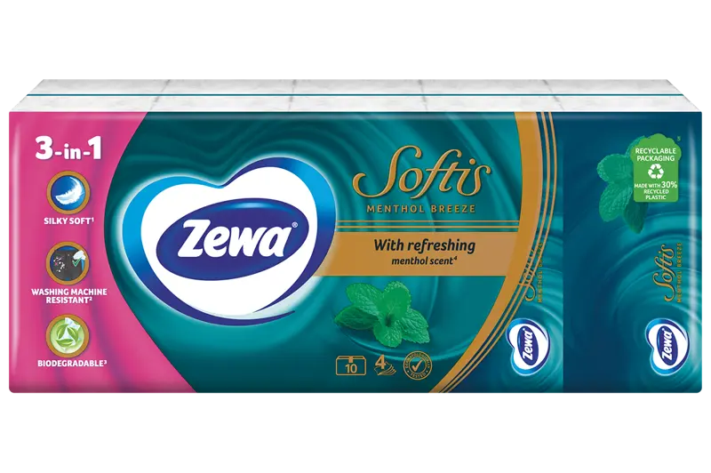 Slider main image for Zewa Softis Menthol 1