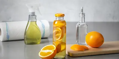 Natürlichen Orangenreiniger selber machen