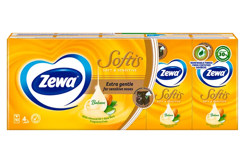 Slider main image for Zewa Softis Soft & Sensitive 1