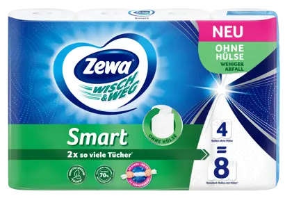 Innovation slider image for Zewa Wisch&Weg Smart 2