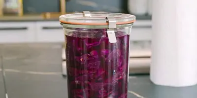 Rotkohl Kimchi