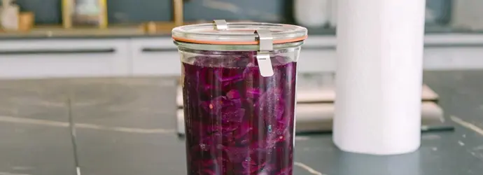 Rotkohl Kimchi