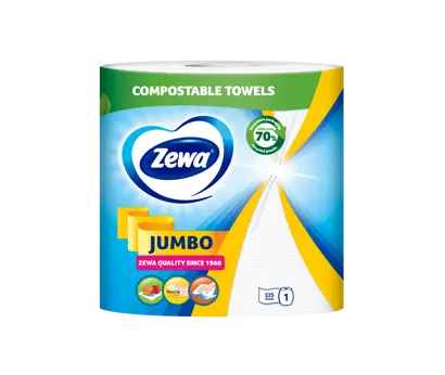 Noile prosoape de bucătărie Zewa compostabile