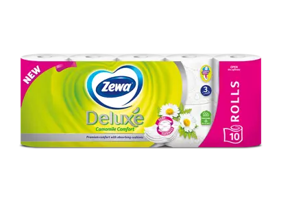 Izaberite efikasnost! Zewa Deluxe svilenkasto meki toalet papir koji traje duže