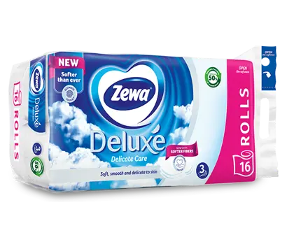Hârtia igienică Zewa Deluxe: Acum mai fină ca niciodată