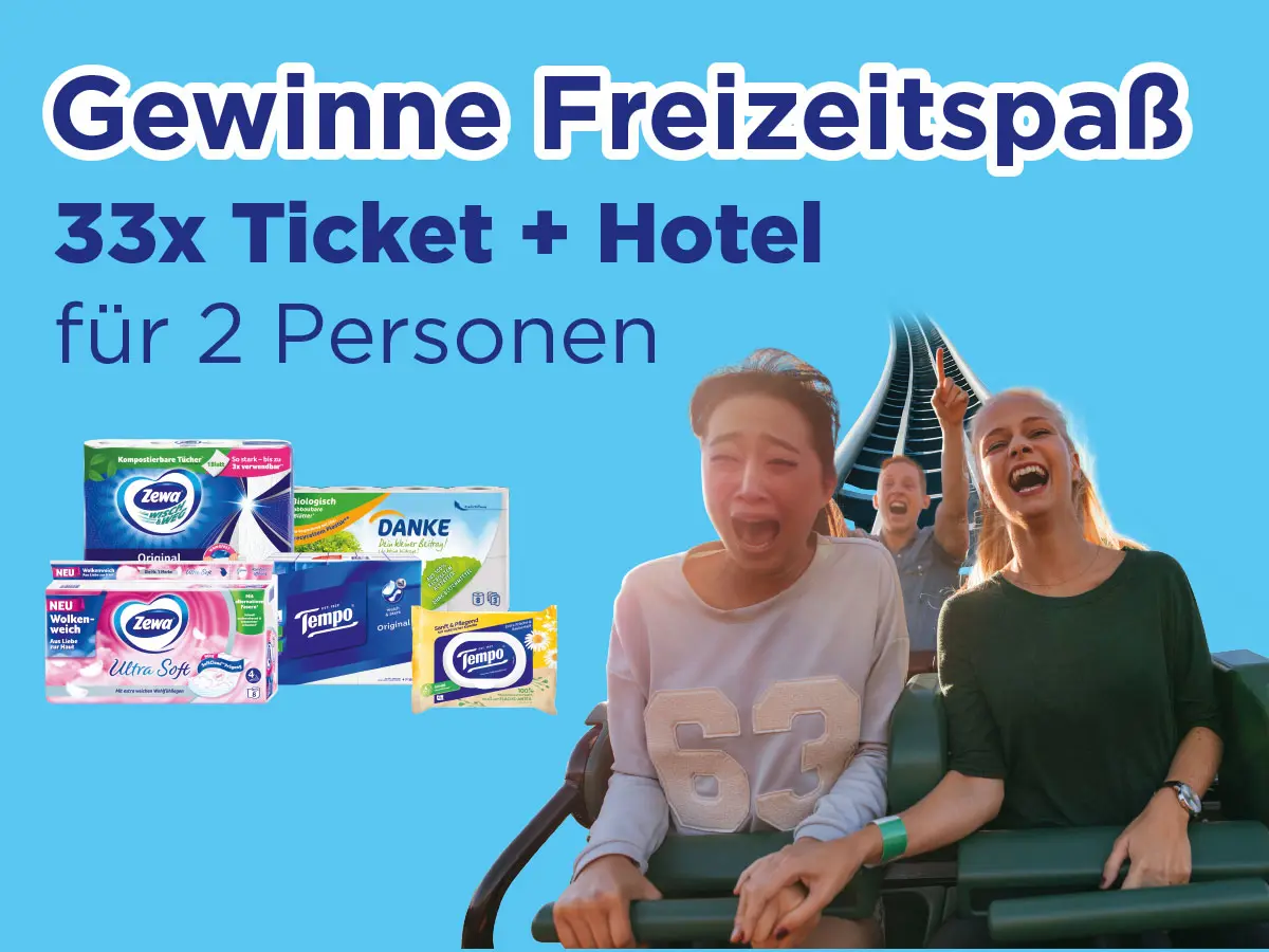 Image for section Tempo, Zewa, Danke