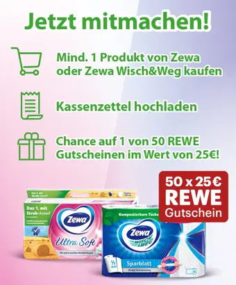 Umweltaktion unterstützen und mit Glück gewinnen!