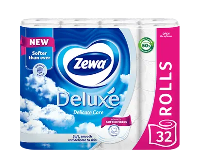 Hârtia igienică Zewa Deluxe: Acum mai fină ca niciodată