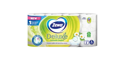 Nový toaletní papír Zewa Deluxe s OdorBlock™