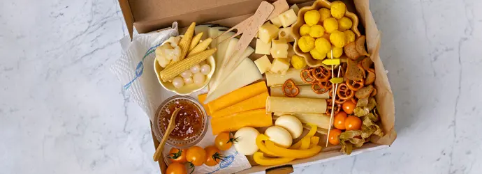 Yellow Cheese Box