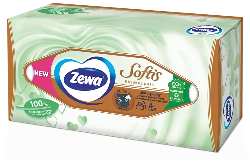 Zewa Softis Natural Soft