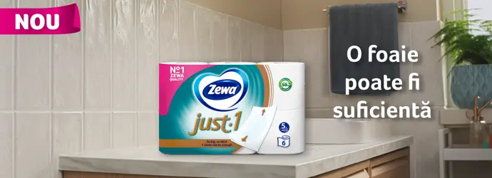 Hârtia igienică Zewa Just 1
