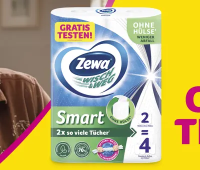 Zewa Wisch&Weg Smart: Gratis Testen!