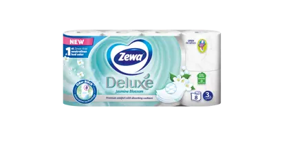Nový toaletní papír Zewa Deluxe s OdorBlock™