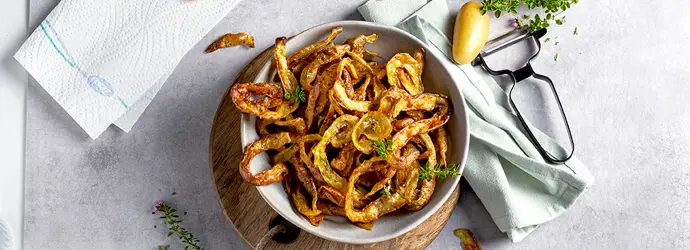 potato peel chips