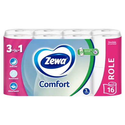 Innovation slider image for Zewa Comfort - grijă și performanță pentru fiecare zi 1