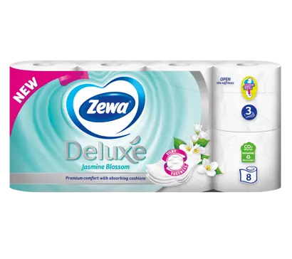 Megújult, selymesen puha Zewa Deluxe toalettpapírok