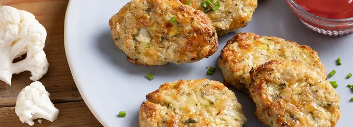 Blumenkohl-Kräuter Nuggets