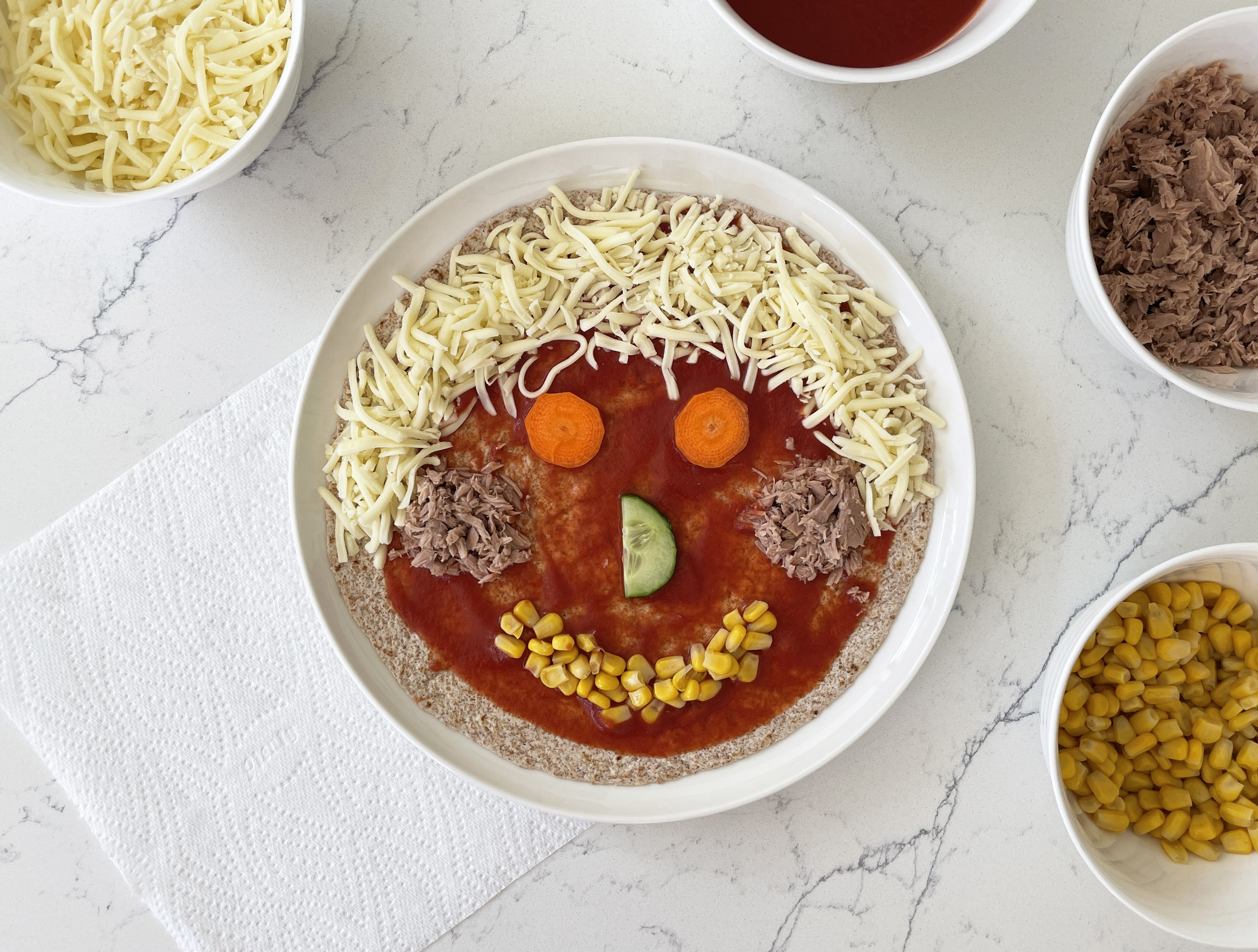 Ízletes, három rétegű, teljes kiőrlésű pizzafejek