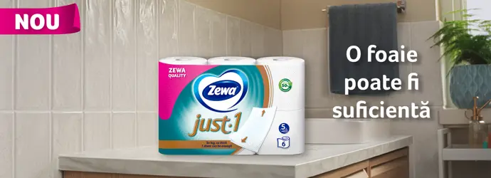 Hârtia igienică Zewa Just 1