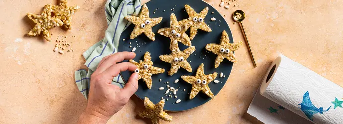 Seestern-Reiscrispys