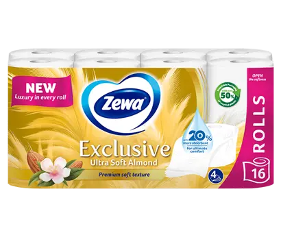 Hârtie igienică Zewa Exclusive Ultra Soft: Confort suprem în fiecare zi