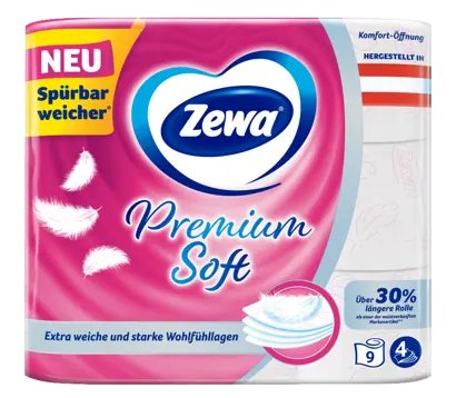 Zewa Premium Soft - Spürbar weicher