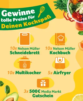 Easy Cooking mit Zewa: Gewinne tolle Preise im Wert von 10.000€!