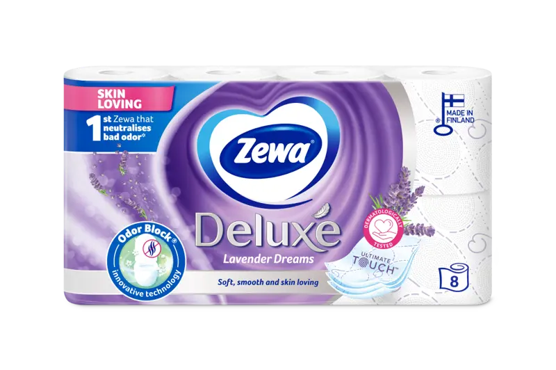 Zewa Deluxe Lavender Dreams