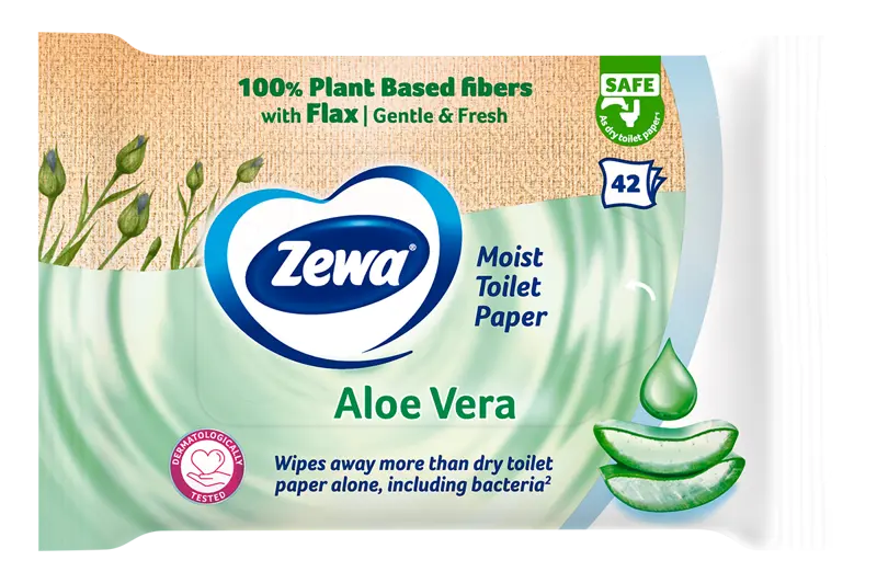 Slider main image for Zewa Aloe Niiske tualettpaber 1