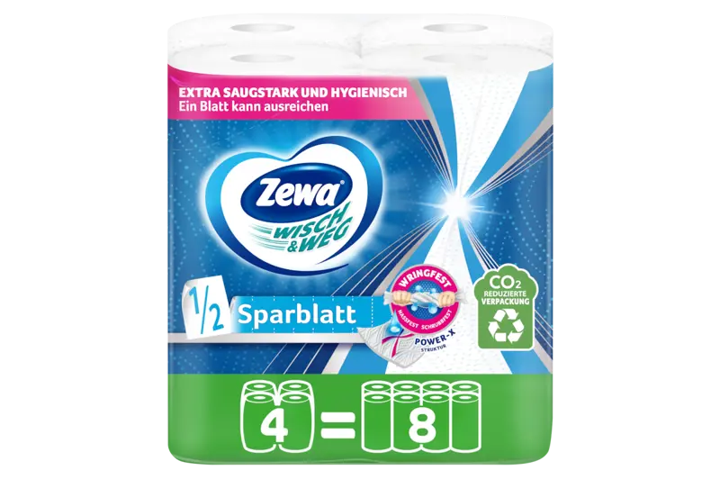 Wisch&Weg Sparblatt 4 dvigubi ritinėliaiWisch&Weg Sparblatt 4 dvigubi ritinėliai Main 4